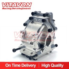 Vitavon CNC Alu 7075 Front or Rear Bulkhead for Traxxas Sledge Silver