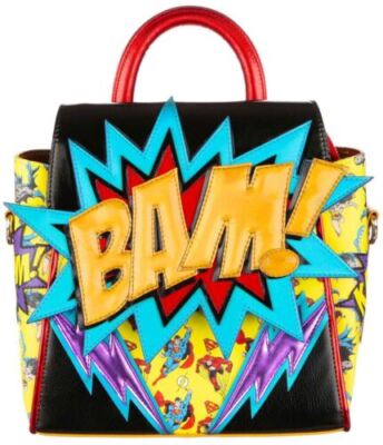 Irregular Choice Pow Justice League Crossover Satchel Umhängetasche Mehrfarbig
