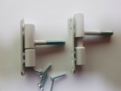 2 X Hettich Renovierband, Weiß beschichtet Wartungfrei  83,5 x Ø 15 mm bis 30 Kg