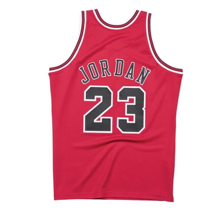 CHICAGO BULLS ストライプシャツ Lサイズ ブラック/レッド mens-black-chicago-bulls-