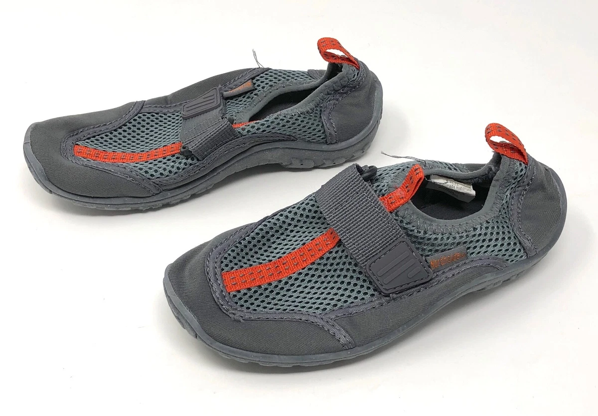 Northside Grey orange size 12 youth water shoes kids boys girls