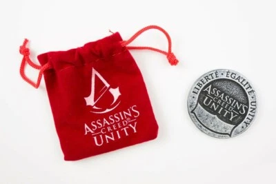 Assassin's Creed Unity Coin with Velvet Pouch Loot Crate Nov. 2014 EXCLUSIVE