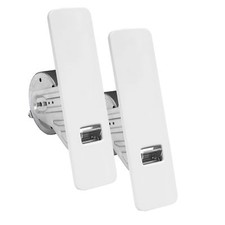 Rolladen Gurtwickler Einlass Unterputz Wickler mit Clip Blende Weiß Set JAROLIFT