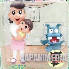 Genius Tensai Bakabon Mama & Hajime & Dog at Night Set Figure Fujio Akatsuka