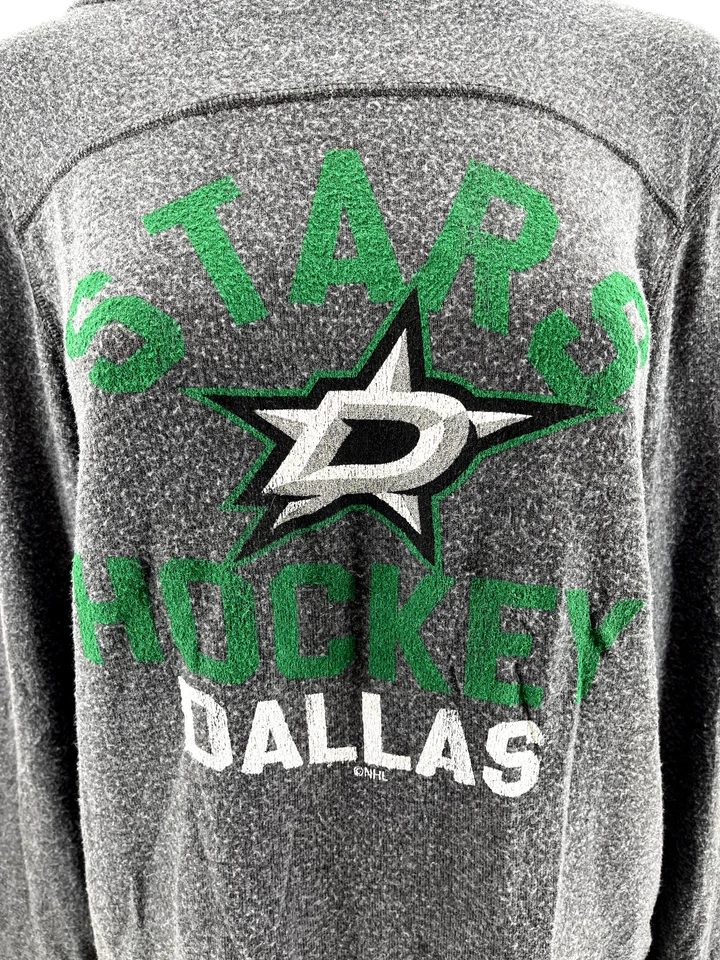 NUEVO The Original Retro Brand Dallas Stars Hockey NHL Gris Sudadera Para Mujer M Foto 2 de 4