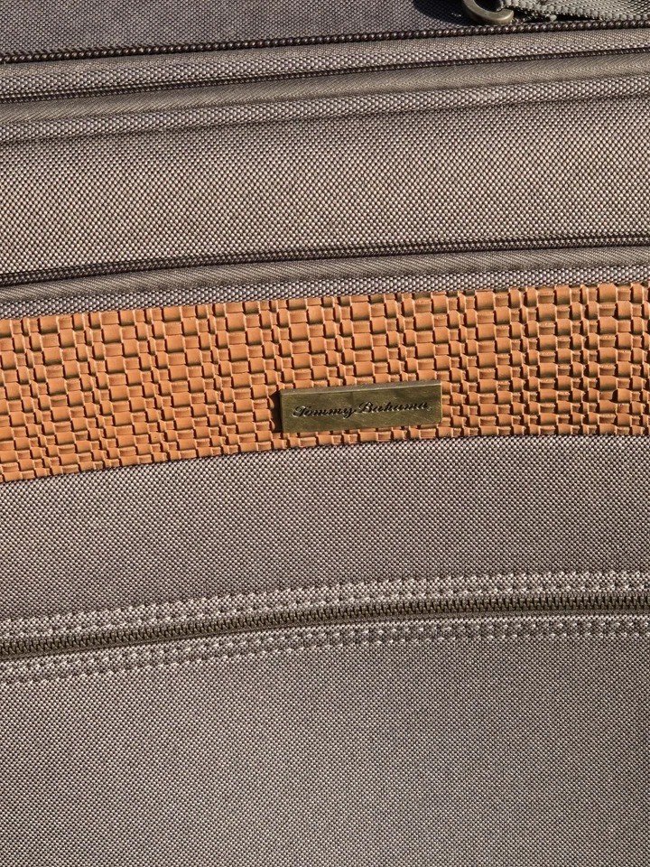 NEW Tommy Bahama Suitcase Rolling Luggage Travel Bag 24" X 18"  Expandable NOS - Image 2 of 4