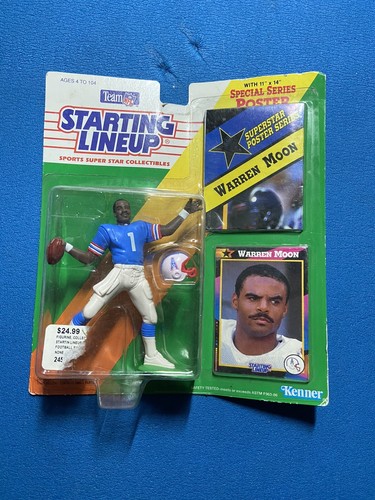 HOUSTON OILERS TENNESSEE TITANS WARREN MOON SLU FIGURE ASTROS ROCKETS TEXANS
