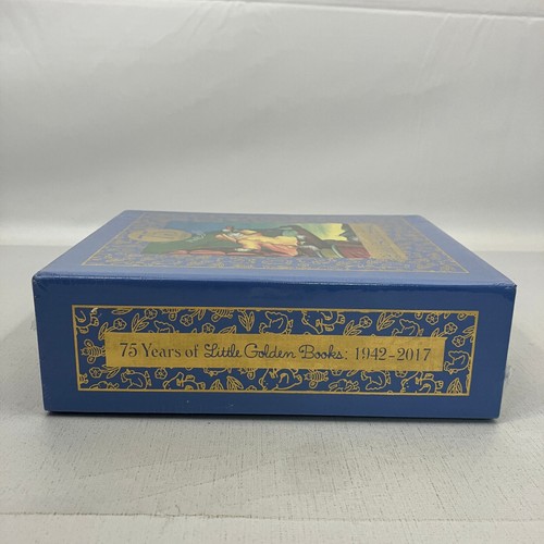 Sealed 12 Commemorative 75 Years of Little Golden Books 1942-2017 Book Box Set - Foto 3 di 5