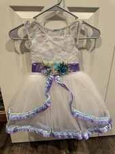 Size SC Child Weissman Dance Costume Tutu Floral
