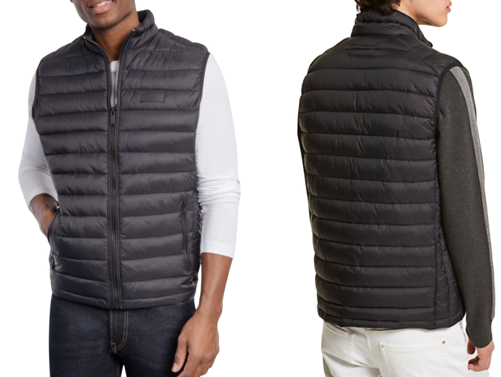 Michael Kors Quilted Sustainable Future Vest Puffer Jacket M