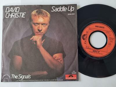 David Christie - Saddle up 7'' Vinyl Germany