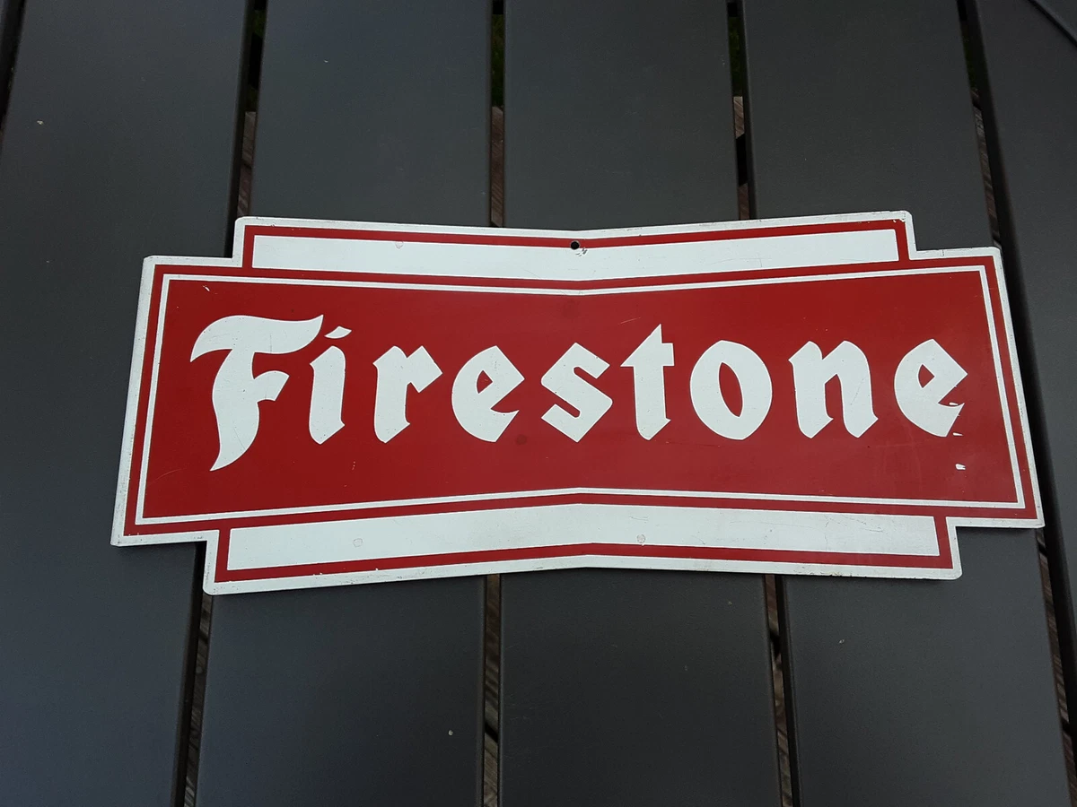 Firestone Tire Sign Indiana Original Advertising Signs (1930-1969