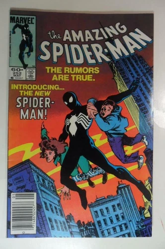 AMAZING SPIDERMAN #252 MARVEL MAY 1984 FIRST BLACK COSTUME VENOM VF/NM 9.0