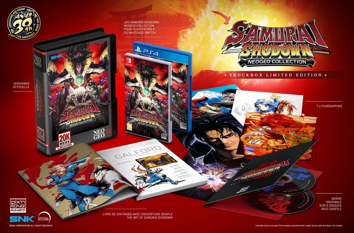 Jeu Samurai Shodown NeoGeo Collection - Pour PlayStation 4 (PS4) - Bon état