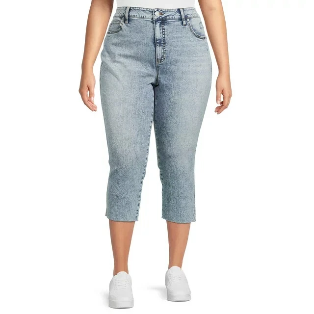 Plus hotsell capri jeans