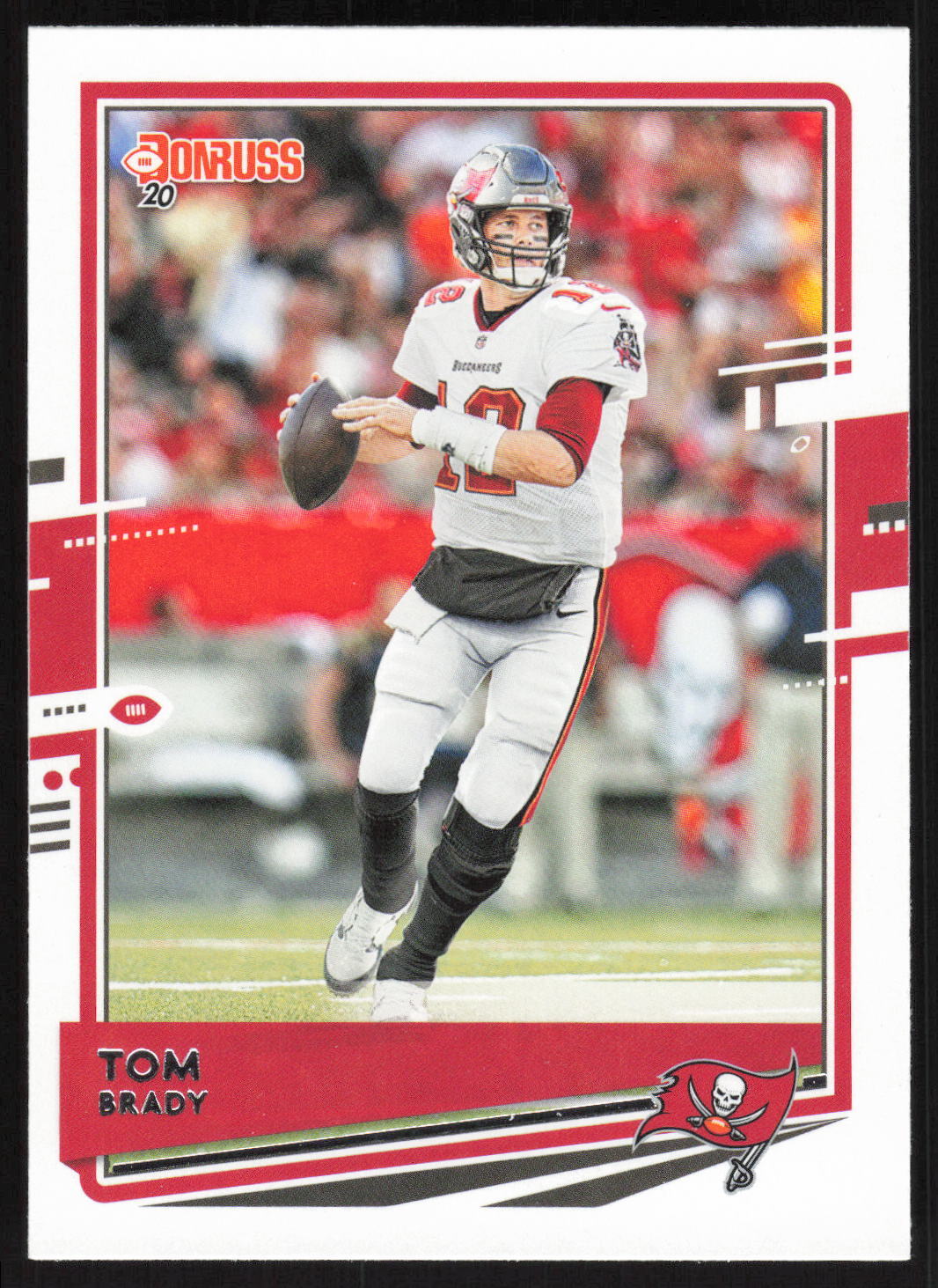 2020 Donruss #230b Tom Brady White jersey Tampa Bay Buccaneers