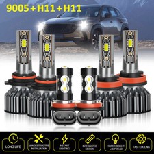 For Mazda 3 2010 2011 2012 2013 -6x Led Headlight Bulbs High Low Beam Fog Light