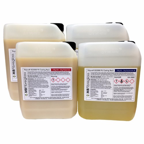 Polycraft SG2000 20kg Fast Cast Polyurethane Liquid Plastic Casting