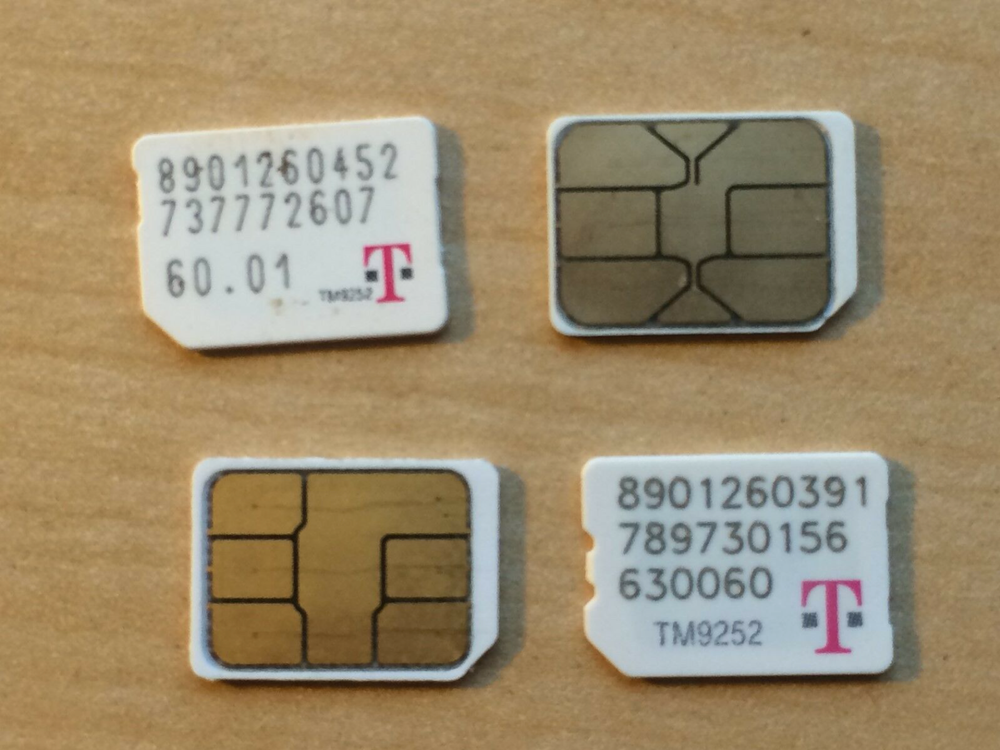 T-Mobile Sim Card 4G LTE FOR BYPASS TESTING ONLY