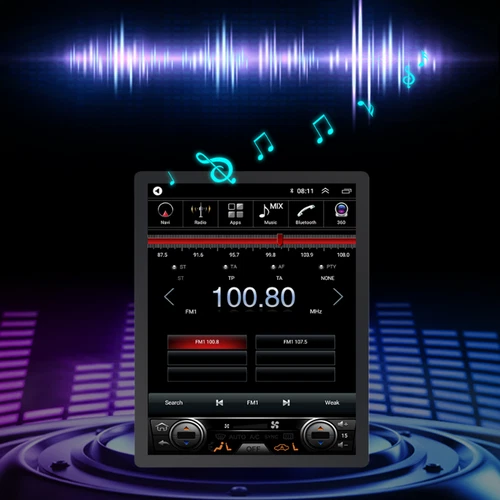 Autoradio 32 GB per Ford Kuga 13-17 NAVI Bluetooth autoradio GPS RDS Android 13 - Foto 7 di 18