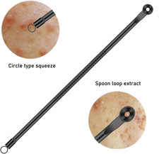 Blackhead Remover Pimple Popper Tool Kit 4 Pcs Acne Comedone Zit Blackhead Ex...