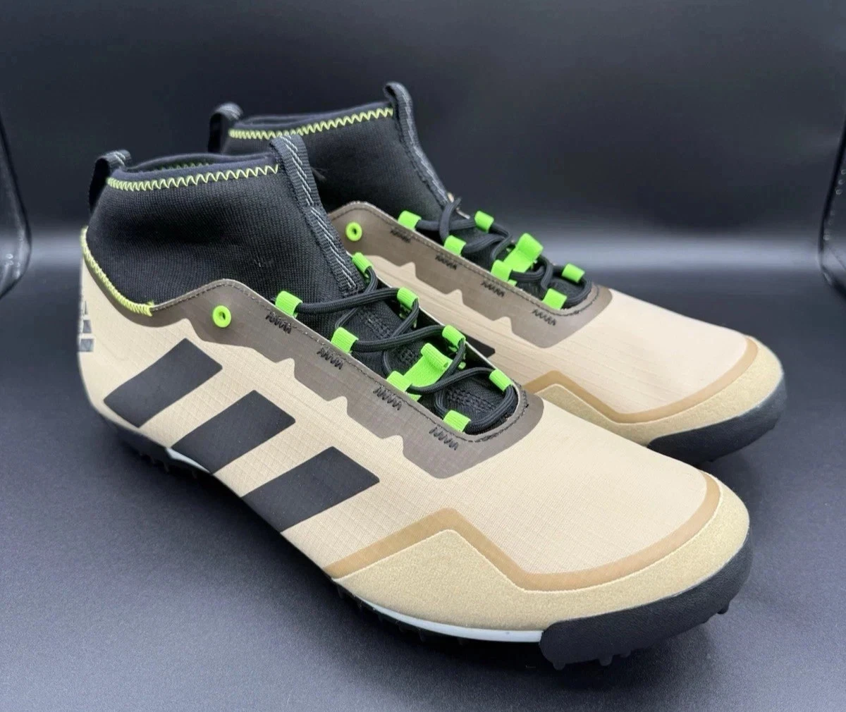 Adidas The Gravel Bici Escursionismo Beige Nero Scarpe Sneakers GX1664 Uomo Taglia 8