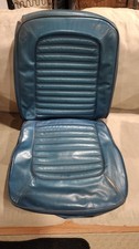 1965-1966 Ford Mustang Original Ford Passenger Bucket Seat Upholstery Blue 1964