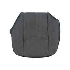 Cloth Dark Gray Driver Side Bottom Seat Cover Compatible with Dark Pewter Gray