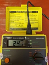 Robin KMP4120DL Digital PSC Loop Tester - with all test leads