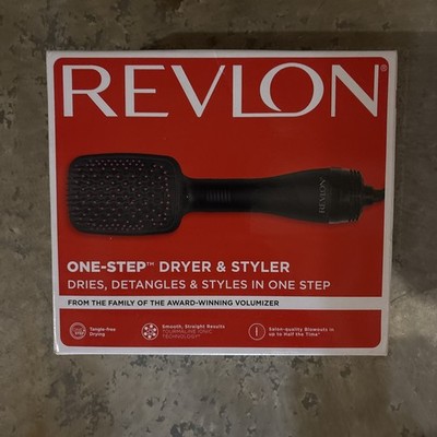 Revlon One-Step Hair Dryer & Styler RVDR5212F Pink Flat Brush