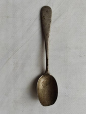 Antique Sterling Silver Serving Spoon Silver Plate 1900s 31g
