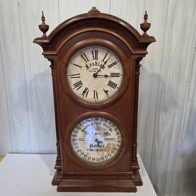 Antique Southern Calendar Clock Co. Fashion No. 4 Parlor Clock St
