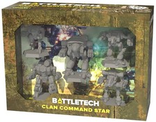 BattleTech Clan Command Star Force Miniature Set