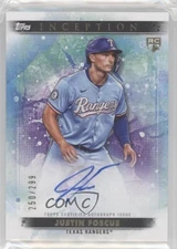 2024 Topps Inception Base Rookie and Emerging Stars /299 Justin Foscue Auto RC
