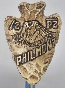 Philmont Scout Ranch Tooth of Time Arrowhead Neckerchief Slide BSA (216)