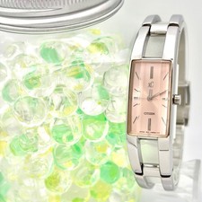 Reloj CITIZEN xC Cross Sea Damas Brazalete Plateado Cristal Corte Rosa 5431-H22684