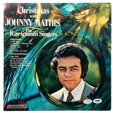 Johnny Mathis Signed Autographed Record Album LP ACOA PSA