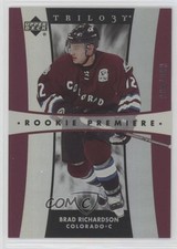 2005-06 Upper Deck Trilogy Rookie Premiere /999 Brad Richardson #241 1k9