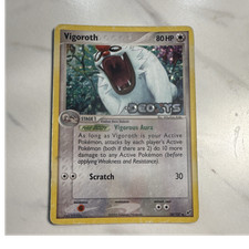 Pokémon Vigoroth Deoxys Reverse Holo Uncommon Stage 1 50/107 2005 English on eBay