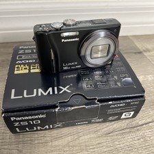 Panasonic Lumix DMC-ZS10 14.1MP Digital Camera NO BATTERY NO CHARGER - Tested