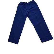 Sag Harbor Vintage Blue Pleated Slacks Trousers Retro 90s Business Causal 12P