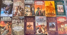12 L0UIS L'AMOUR PAPERBACKS (LOT#2)