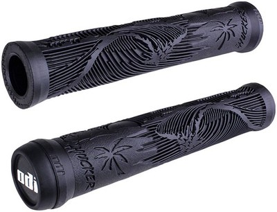 ODI Hucker Signature Grips - Two-Material Design, Soft Padding & Traction