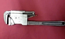 Vintage Baumo Quick Release Specialty Pipe Wrench Patent 4-29-35