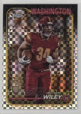 2024 Topps Chrome Rookies X-Fractor Michael Wiley #300 3x7