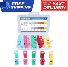 30pcs Jcase Car Fuse Assortment Kit Tall/STD and Low Profile Jcase Box Shaped
