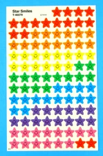 Trend Star Smiles Sticker Sheet
