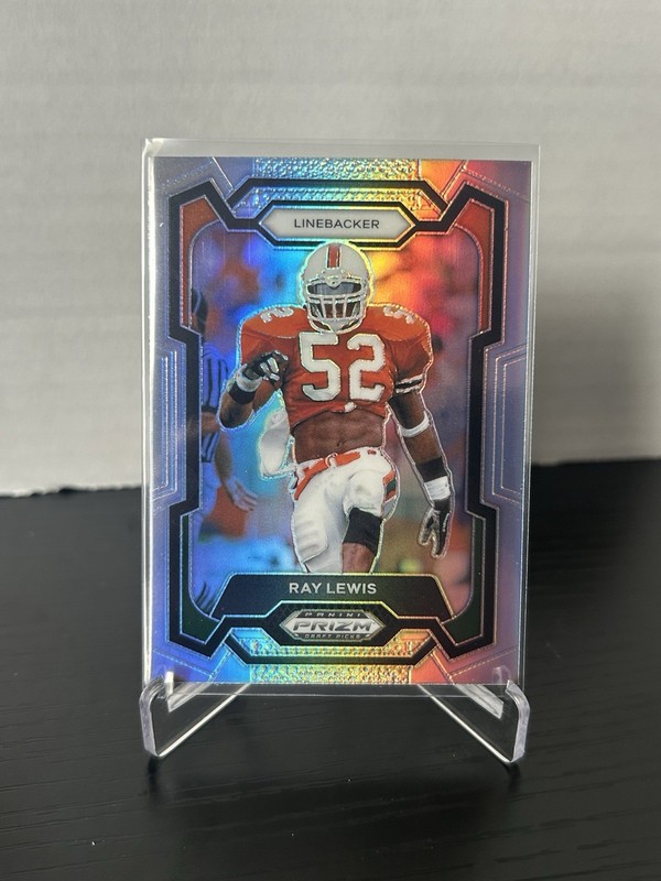 2024 Panini Prizm Draft Picks Ray Lewis Silver Prizm