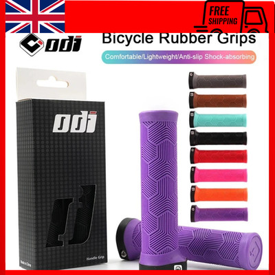 NEU Lock On Griffe MTB Fahrrad Griffe Mountainbike BMX Anti Rutsch Gummi GRAU