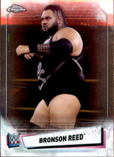 BRONSON REED 2021 Topps Chrome WWE Base #76 Professional Wrestling Trading Card